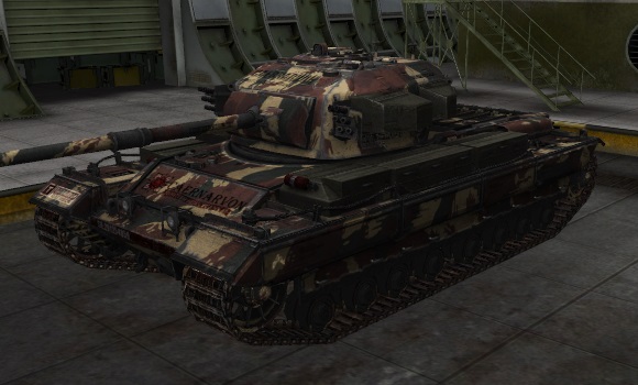 шкурка для танка Caernarvon
