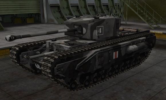 шкурка для танка Churchill I