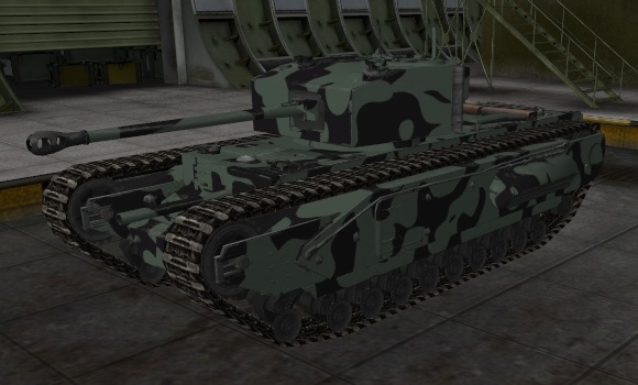 шкурка для танка Churchill I