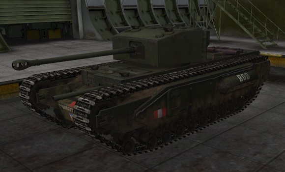 шкурка для танка Churchill I