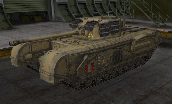 шкурка для танка Churchill VII