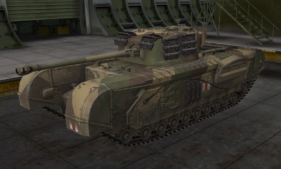 шкурка для танка Churchill VII
