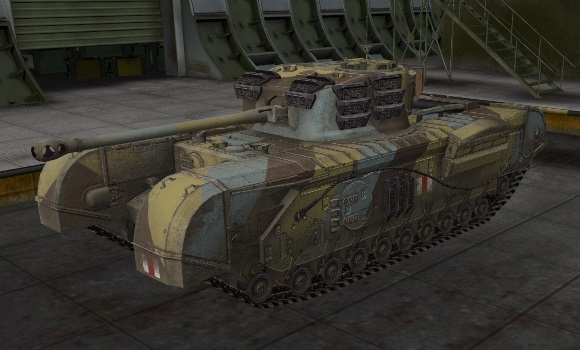 шкурка для танка Churchill VII