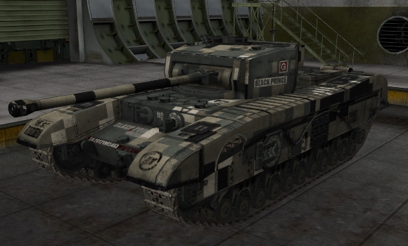 шкурка для танка Black Prince