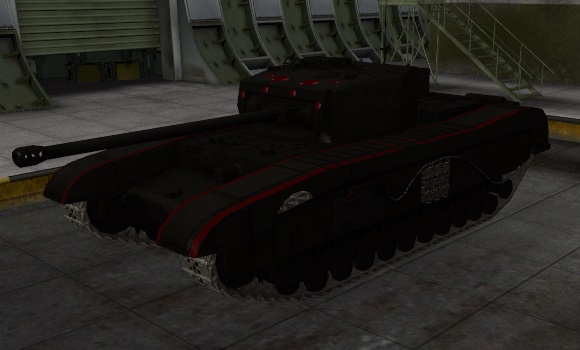 шкурка для танка Black Prince