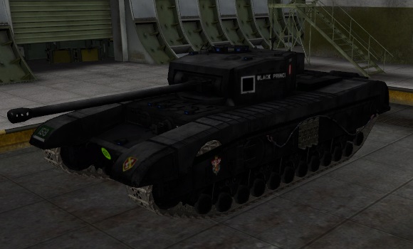 шкурка для танка Black Prince