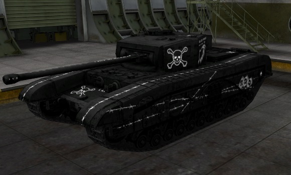шкурка для танка Black Prince