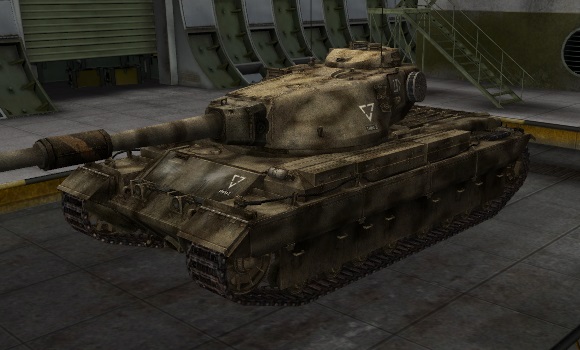 шкурка для танка Conqueror
