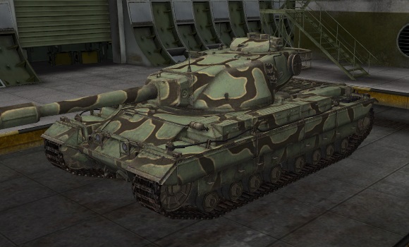 шкурка для танка Conqueror