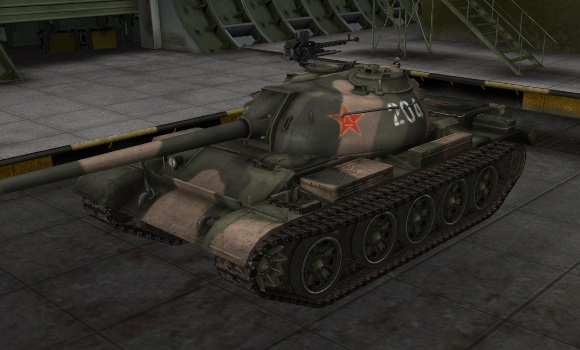 шкурка для танка Type 59
