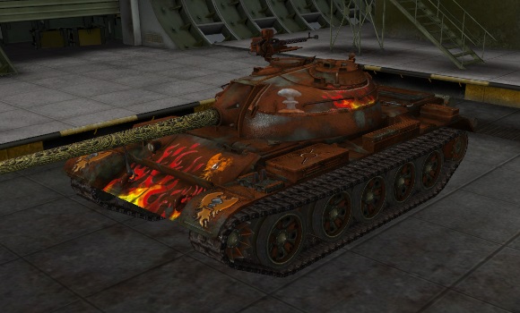 шкурка для танка Type 59