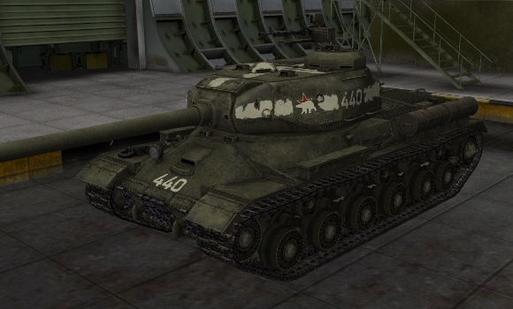 шкурка для танка IS-2