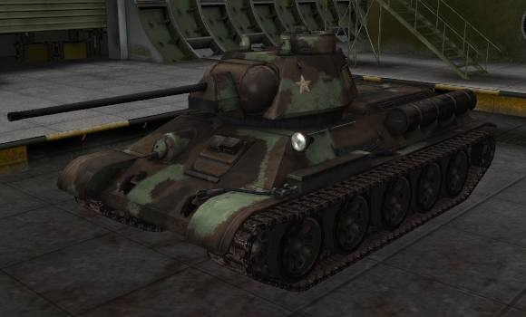 шкурка для танка Type Т-34