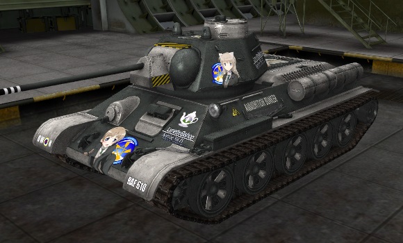 шкурка для танка Type Т-34