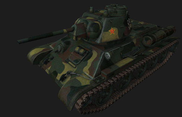 шкурка для танка Type Т-34