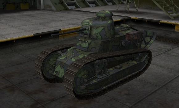 шкурка для танка Renault FT