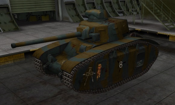 шкурка для танка BDR G1B