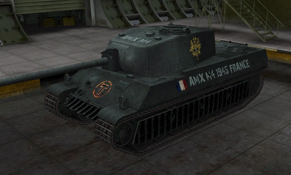 шкурка для танка AMX M4 1945