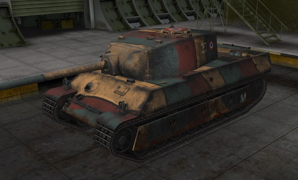 шкурка для танка AMX M4 1945