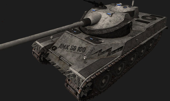 шкурка для танка AMX 50 100