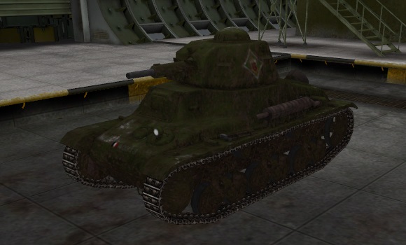 шкурка для танка Hotchkiss H35