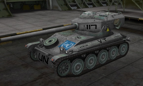 шкурка для танка AMX 12t