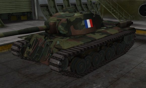 шкурка для танка FCM 50t