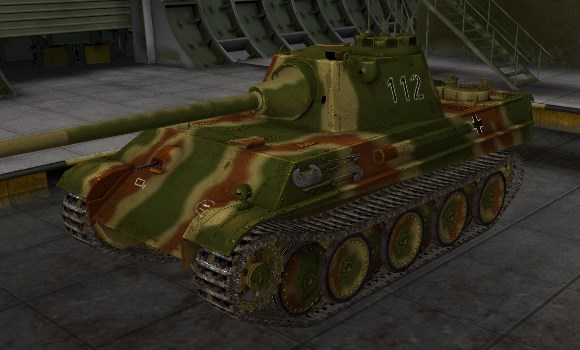 шкурка для танка Panther