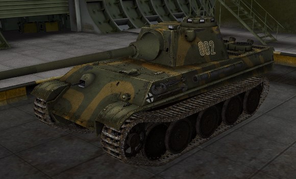 шкурка для танка Panther