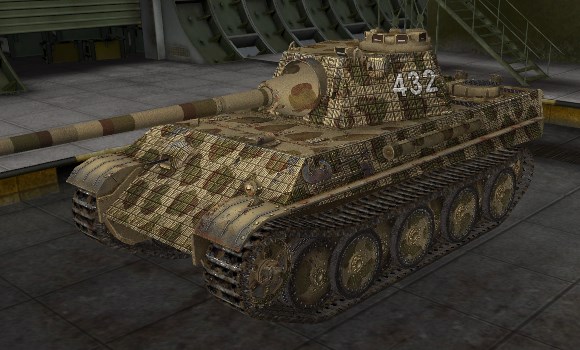 шкурка для танка Panther