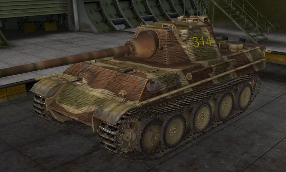 шкурка для танка Panther