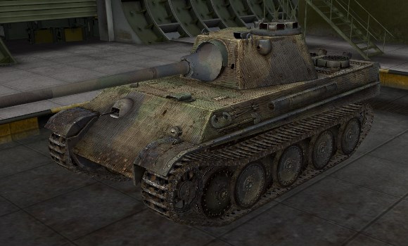 шкурка для танка Panther
