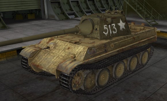 шкурка для танка Panther