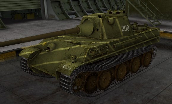 шкурка для танка Panther