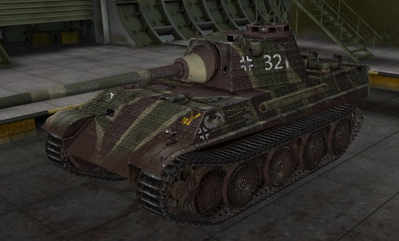 шкурка для танка Panther