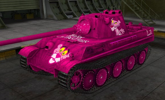 шкурка для танка Panther