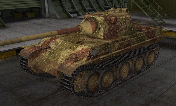 шкурка для танка Panther