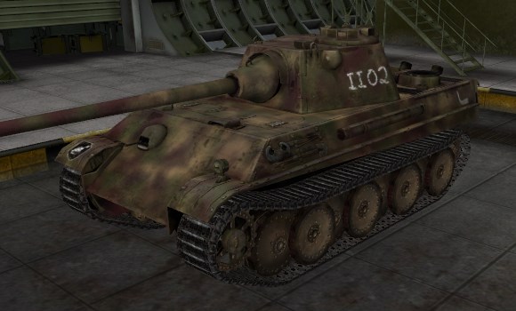 шкурка для танка Panther