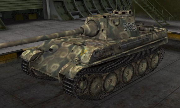 шкурка для танка Panther
