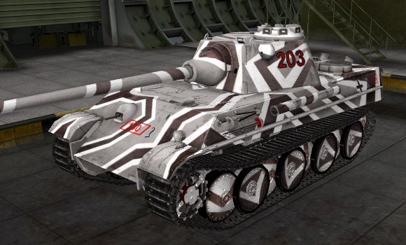 шкурка для танка Panther