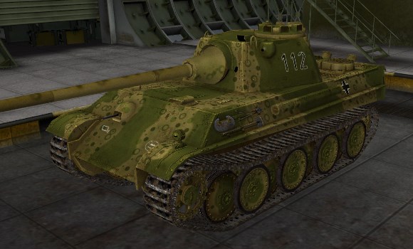 шкурка для танка Panther