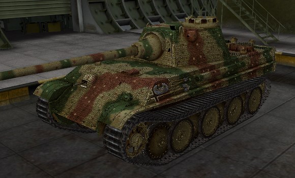 шкурка для танка Panther