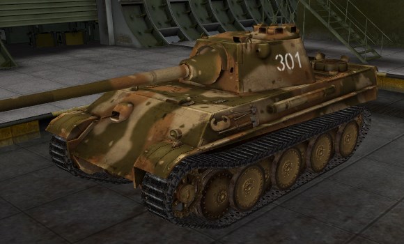 шкурка для танка Panther