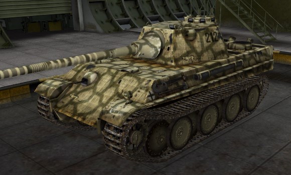 шкурка для танка Panther