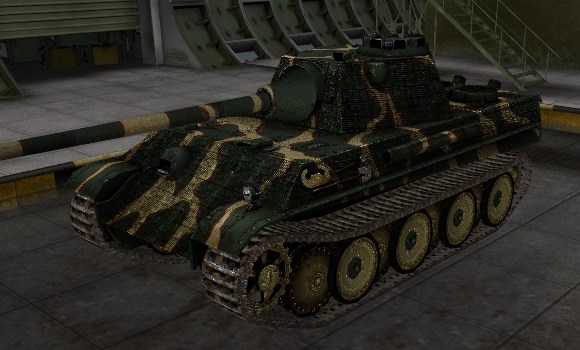 шкурка для танка Panther