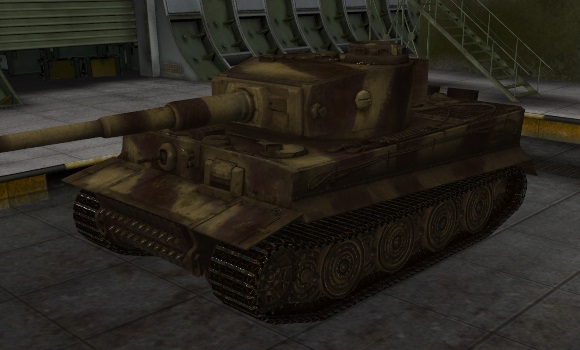 шкурка для танка Tiger