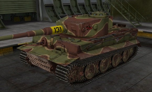 шкурка для танка Tiger