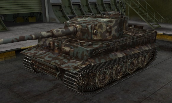 шкурка для танка Tiger