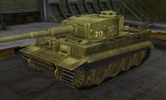 шкурка для танка Tiger