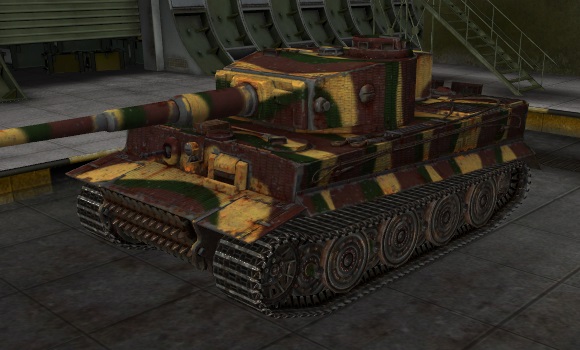 шкурка для танка Tiger